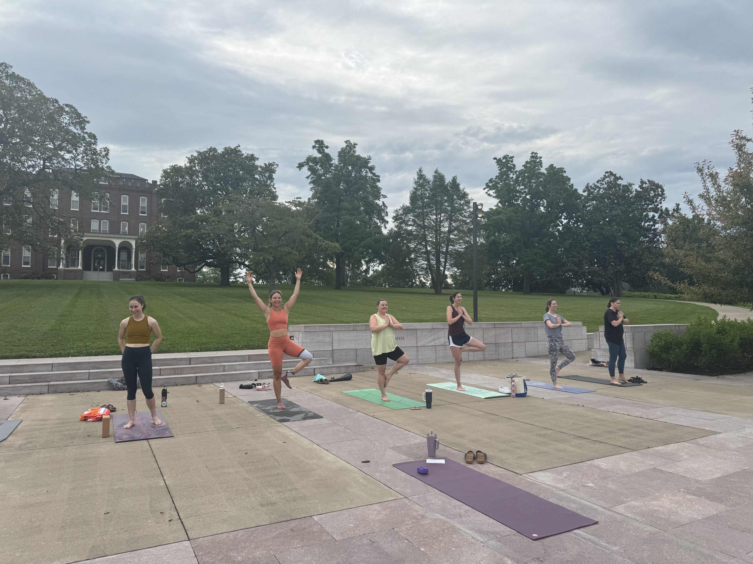 Yoga with Ali - Fit4Mom West Knoxville - Ali Cohen - Knoxville Hospital Doula - 1